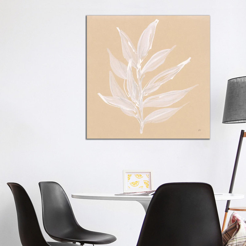 Leaf Study IV by Chris Paschke - Wrapped Canvas Painting, 93.98 cm H x 93.98 cm W x 3.175 cm D