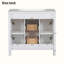 Ensemble de meuble-lavabo simple 36 po avec plateau Eddica