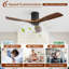 Ventilateur de plafond 3 pales Nicola-1312092813