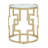 Birnson Glass Frame End Table