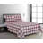 4 Piece Ultra Soft Printed Microfibre Sheet Set-107424531-107424536
