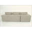Canapé modulaire Cloud avec méridienne en forme de L, canapé modulaire moderne avec assise profonde, fauteuils rembourrés pour la chambre à coucher du salon, aucun assemblage requis (tissu velours côtelé)