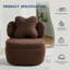 Upholstered Swivel Accent Chair-1468088502