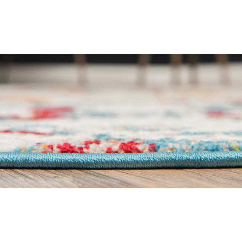 Walmoor Ikat Indoor Rug, Rectangle 8' x 10'