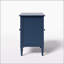 Buffet rétro bleu avec tablettes réglables pour un rangement polyvalent et une décoration intérieure élégante