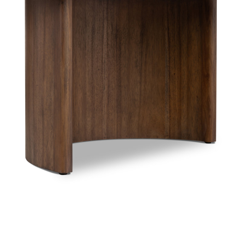 Paden Coffee Table, Seasoned Brown Acacia, 17" H x 27" L x 51" W