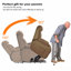 Fauteuil inclinable en tissu Australie antidérapant, télécommande, pour personnes âgées