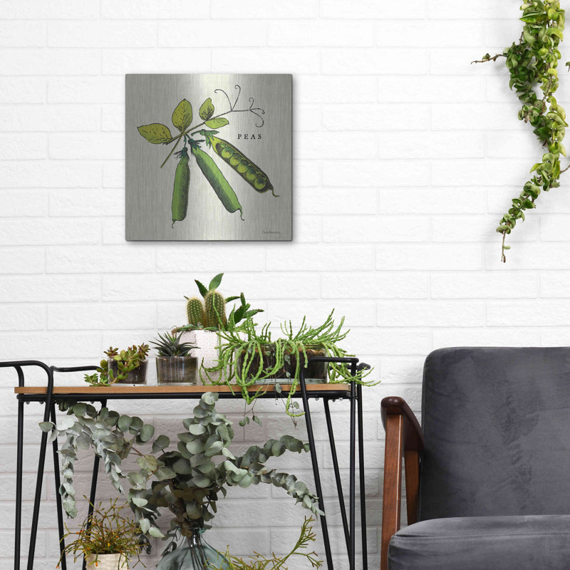 "Linen Légume IV V2" par Studio Mousseau, H 12 po x l 12 po