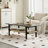 Yohaan Solid Wood Single Coffee Table 4 Legs Coffee Table with Storage-688409275