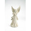 Statue ange debout avec ailes vers le haut