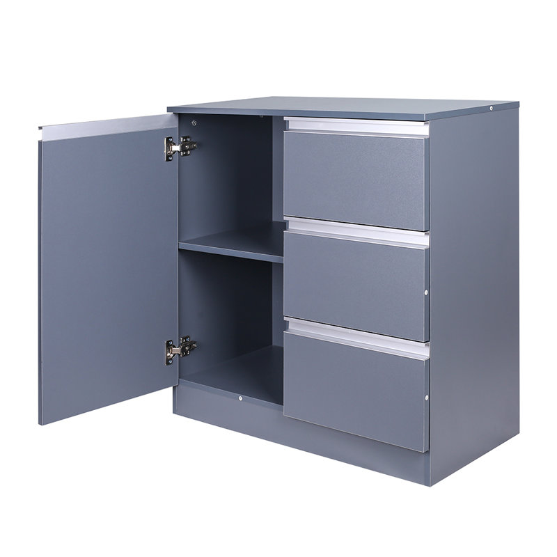Aluminum Rectangle Accent Cabinet