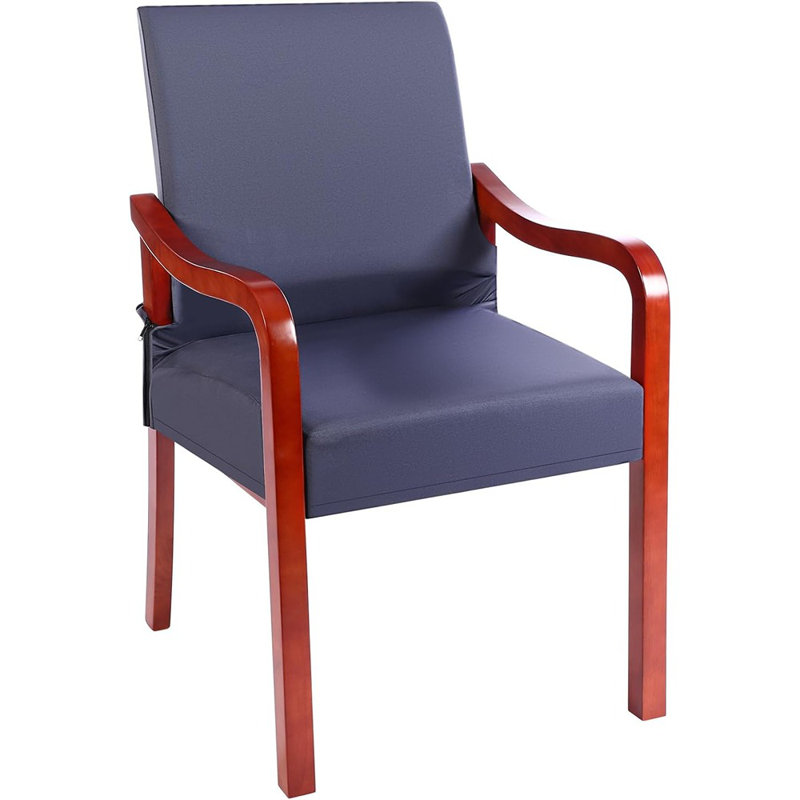 Housse pour fauteuil de salle à manger extensible avec accoudoirs - [Couleur] - Avec accoudoirs / Ajustement extensible / Tissu en soie / Lavable / Style Mid-Century