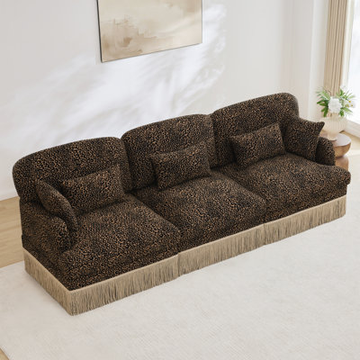 Canapé Comfy Chenille Leopard