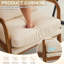 Fauteuil en bois massif l 25,6 po Elizabeth avec support lombaire Elizabeth-1292980267
