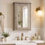 Armoire de salle de bain murale l 13 po x H 21 po x P 6 po Cayenne-258749147-258749142