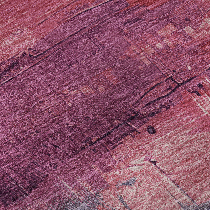 Premium Machine Washable Elize AMF1473 Abstract Rug, Rectangle 5' x 7'6"