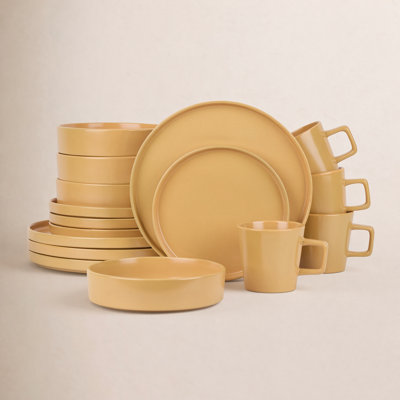 Stone Lain Cleo 16-Piece Dinnerware Set Stoneware