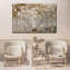 Impression sur toile or blanc-92496212
