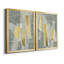 Shadow Screen I - ensemble de 2 peintures sur toile encadrées-2025985297-2025985298