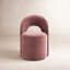 Chaise d'appoint rembourrée avec roulettes Neta-101479865