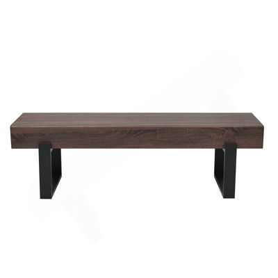 Banc de salle à manger 59 po, bancs de table de cuisine d'intérieur de ferme, banc de lit, banc à chaussures industriel, bancs de vestibule