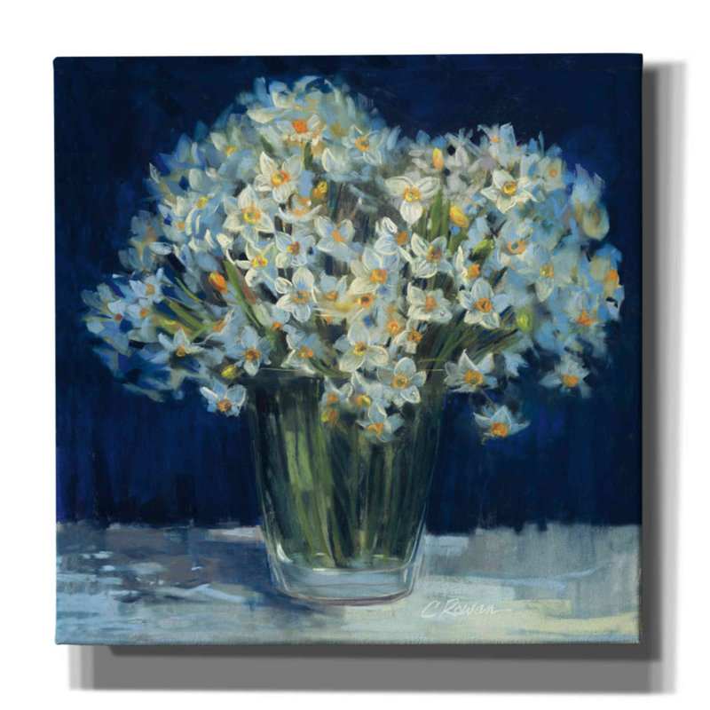 «Aamoni Spring Twilight II V2 On Canvas» par Carol Rowan, reproduction, H 12 po x l 12 po x P 0,75 po