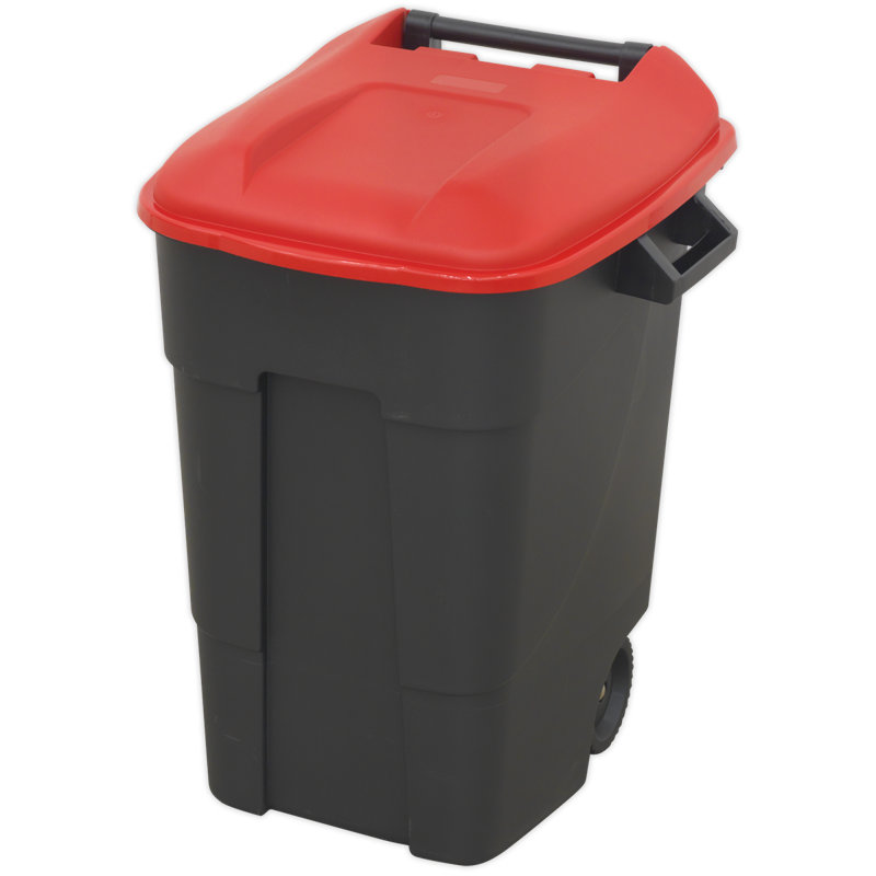 Porston Plastic Manual Lift Kitchen Trash Can - 100L