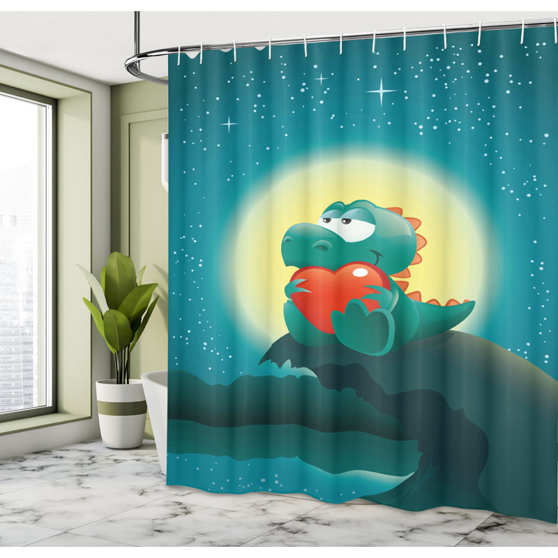 Shower Curtain with Hooks Included, 105"H x 69"W