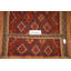 Tapis oriental en laine tissé à la main Kilim 5 x 7