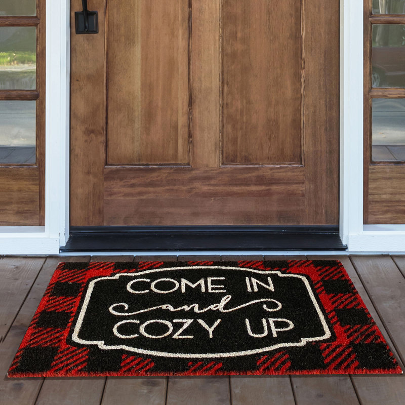 Tapis d'entrée antidérapant Brinklee