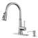 WOWOW Pull Out Kitchen Faucet with Soap Dispenser