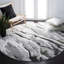 Tapis gris / vert abstrait Grovesend-556966261