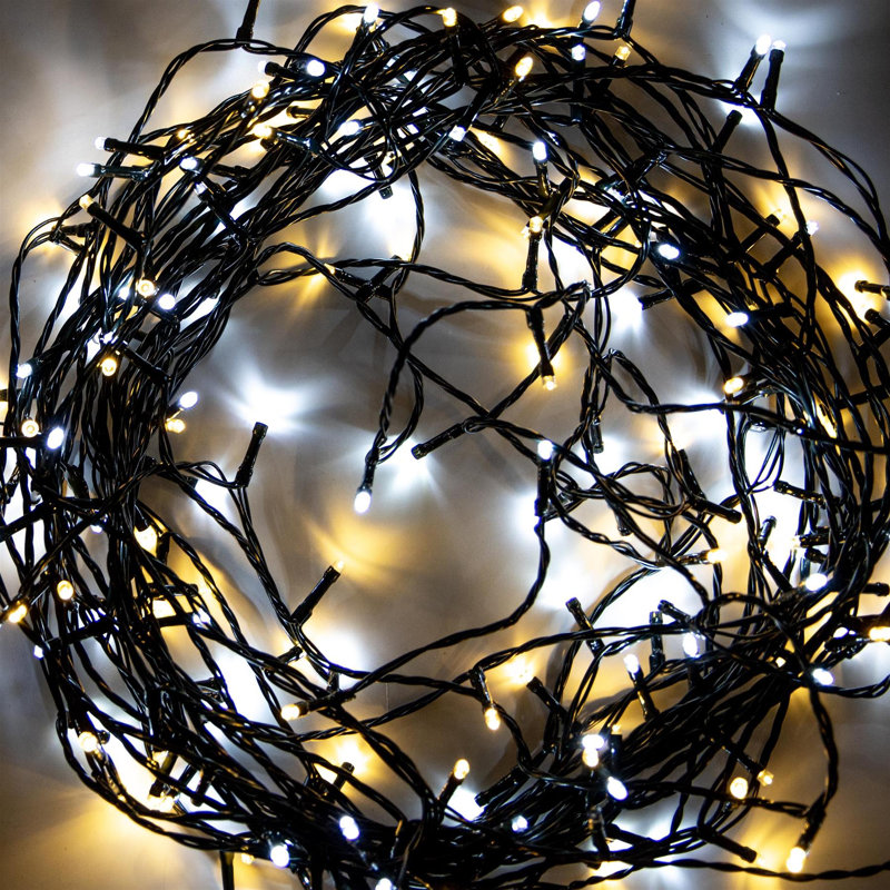 LED Indoor / Outdoor String Lights, 12cm H x 50cm L x 4cm D