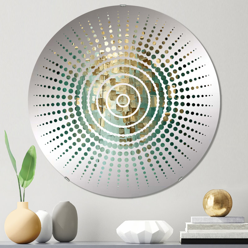 Miroir mural Jasisa, 23,6 po x 23,6 po