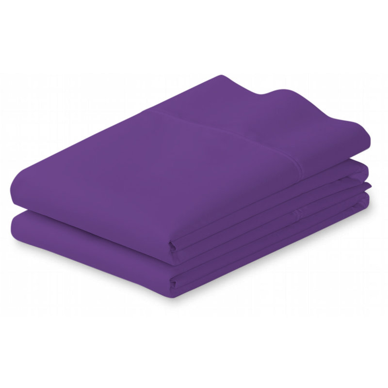 Taies d'oreiller 100% coton, Taie d'oreiller pour taille de lit double / grand, Bourgogne
