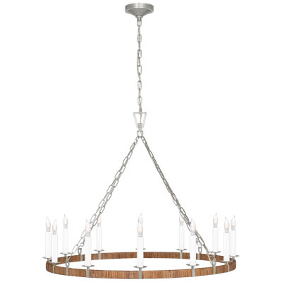 Darlana 12 - Light Wagon Wheel Chandelier
