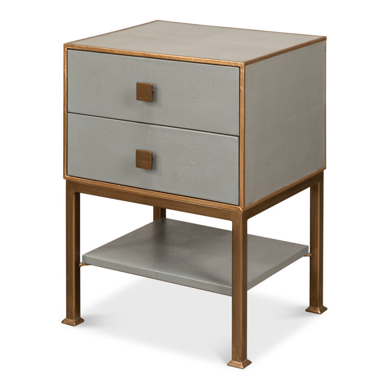 Gillian 18'' W Solid Wood Nightstand