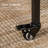 Mobile Folding Dining Table Extendable Kitchen Table Storage Shelf