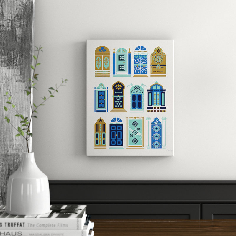 Cat Coquillette - Print, 40cm H x 30cm W x 3.8cm D, Wrapped Canvas