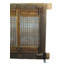 Fenêtre pivotante asiatique en bois teinté classique