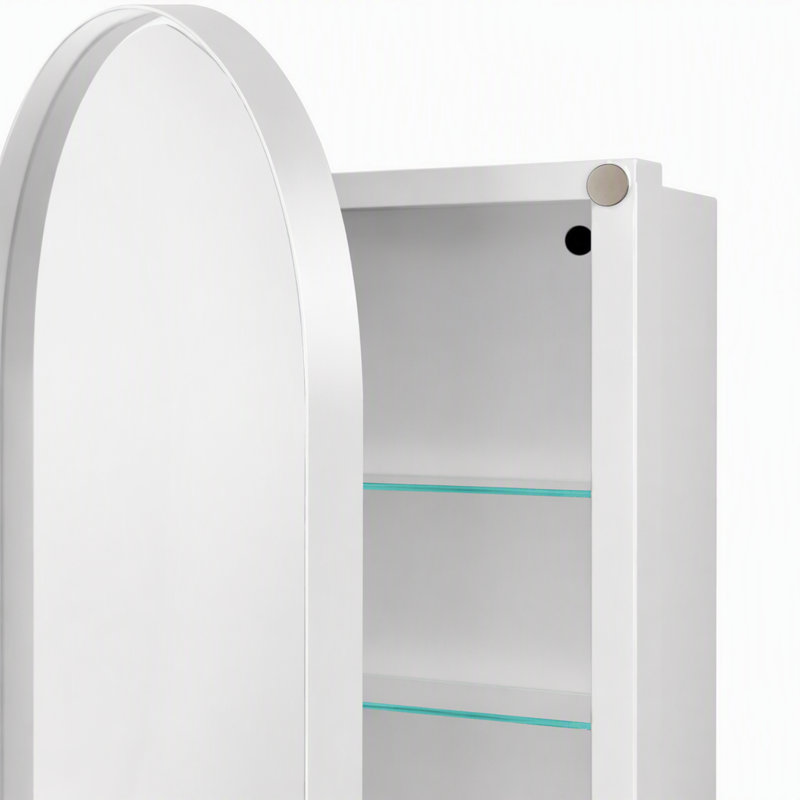 Pharmacie encastrable 24 po x 36 po, Blanc