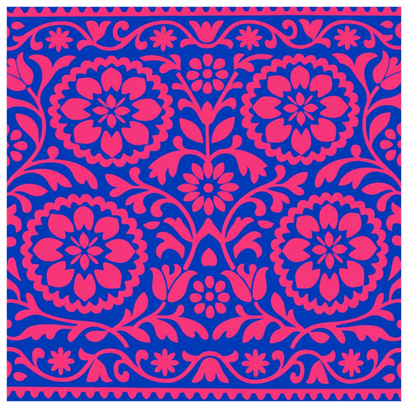 Coussins décoratifs à motif floral, 20 x 20 pouces