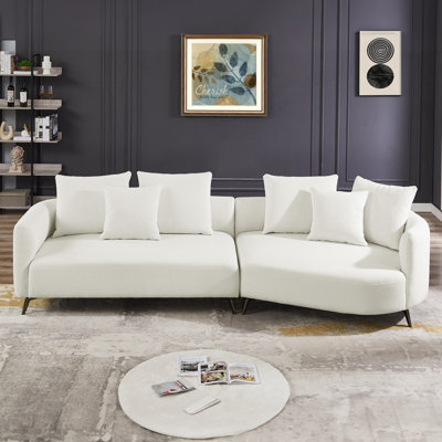 Bryley Upholstered Curved Sectional