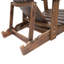 Chaise Adirondack pliable en bois d'acacia pour patio-1836796435