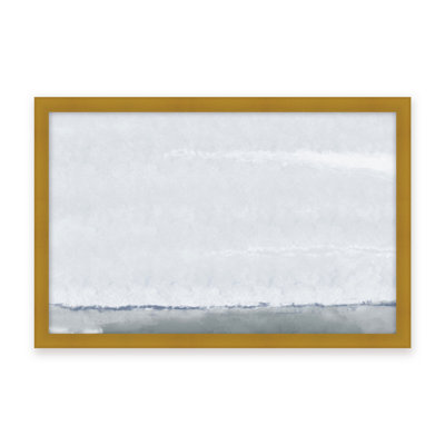 Coastal Retreat Silver Seas: Abstract Oceanscape