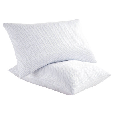 2 Pack Cooling Down Alternative Pillow Set
