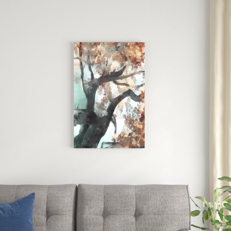 " Fall Tree I " Painting Print, 30" H x 20" W