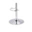 Ensemble de 2 tabourets de bar pivotants Beal, similicuir noir, 24-33