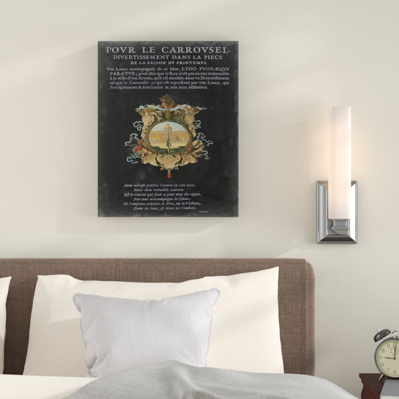 « rétro bookplate iv », art textuel sur toile tendue, H 16 po x l 20 po x P 1,5 po