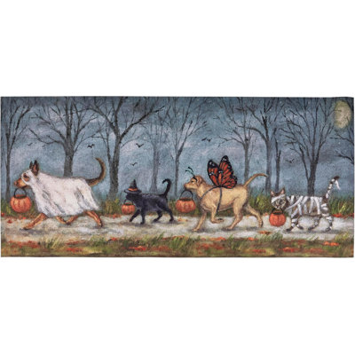  Tapis d'Halloween pour intérieur / extérieur Halloween